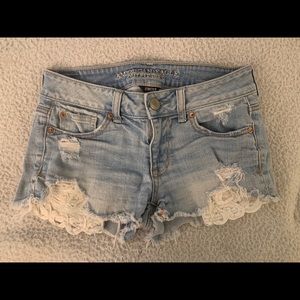 Jean shorts